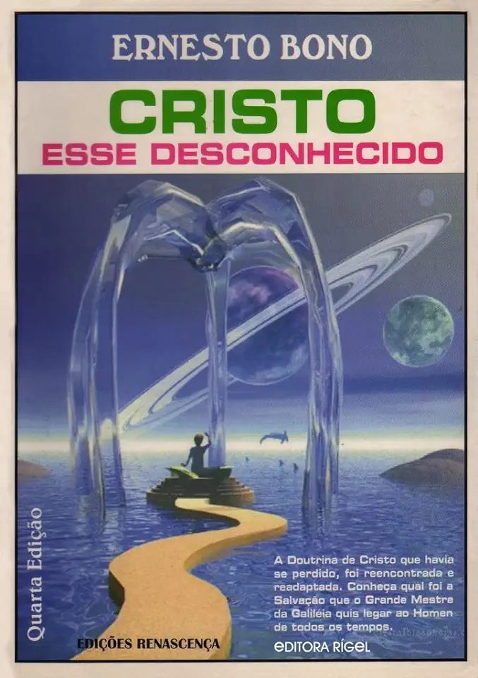 Capa do Livro Cristo esse Desconhecido - Ernesto Bono