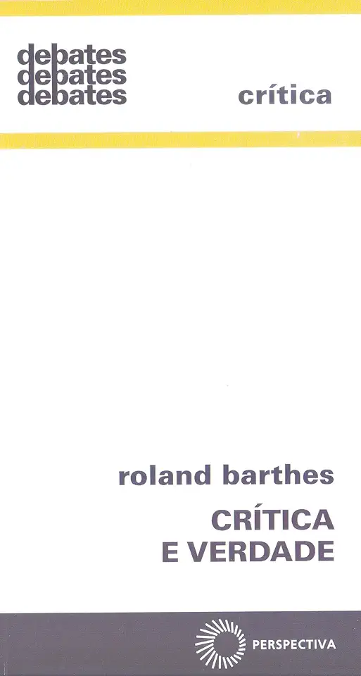 Capa do Livro Critica e Verdade - Barthes Roland