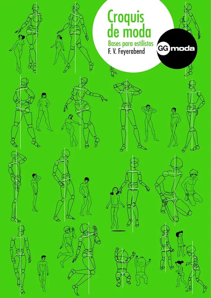 Capa do Livro Croquis de Moda - Bases para Estilistas - F. V. Feyerabend