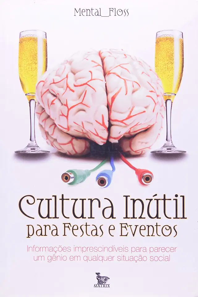 Capa do Livro Cultura Inútil para Festas e Eventos - Mental Floss