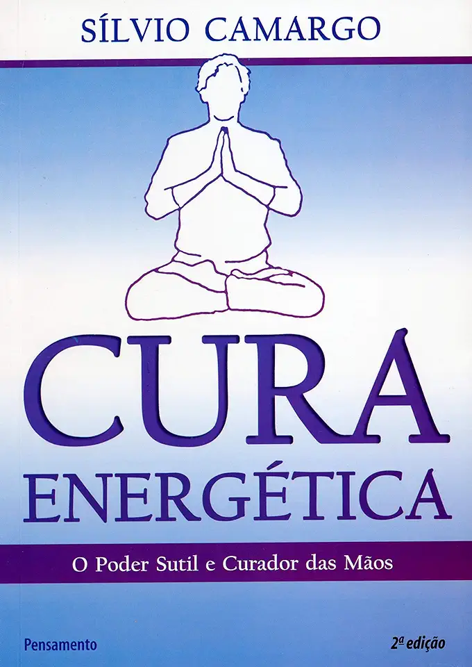 Capa do Livro Cura Energética - Silvio Camargo