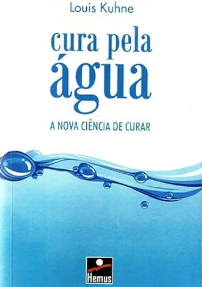 Capa do Livro Cura pela Água - a Nova Ciência de Curar - Louis Kuhne