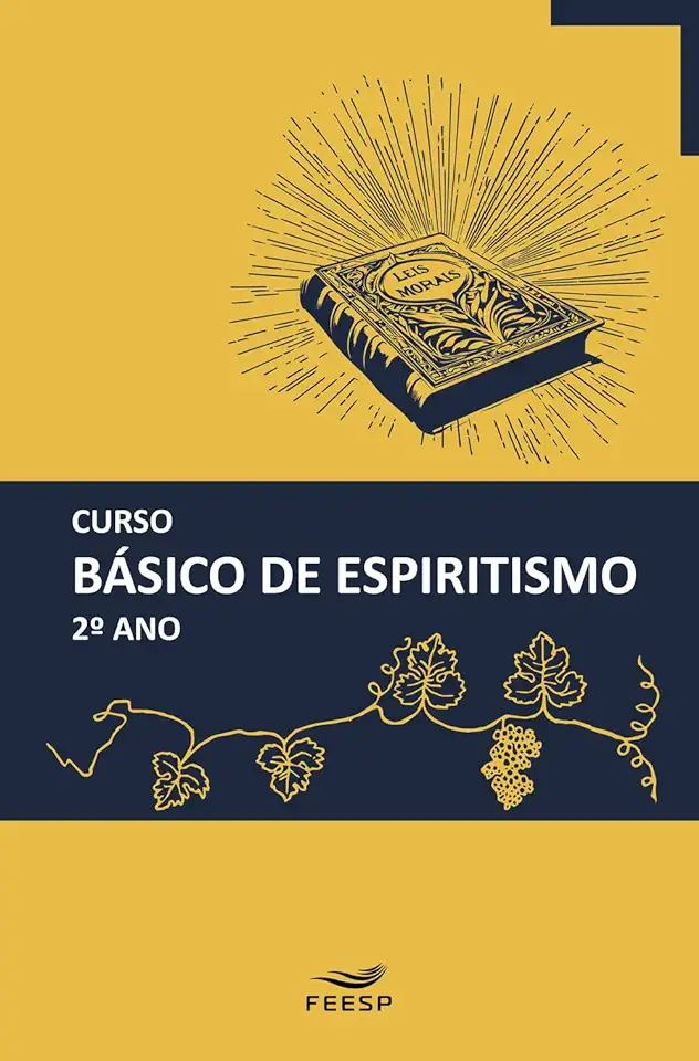 Capa do Livro Curso Básico de Espiritismo 2º Ano - Área de Ensino