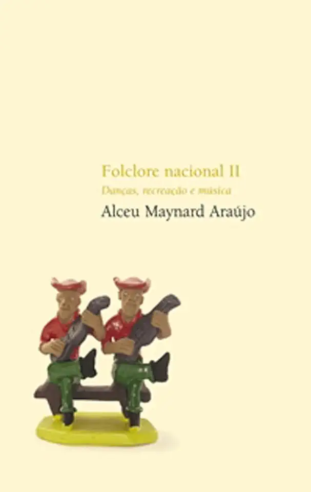 Capa do Livro Danças Recreação Música - Alceu Maynard Araújo