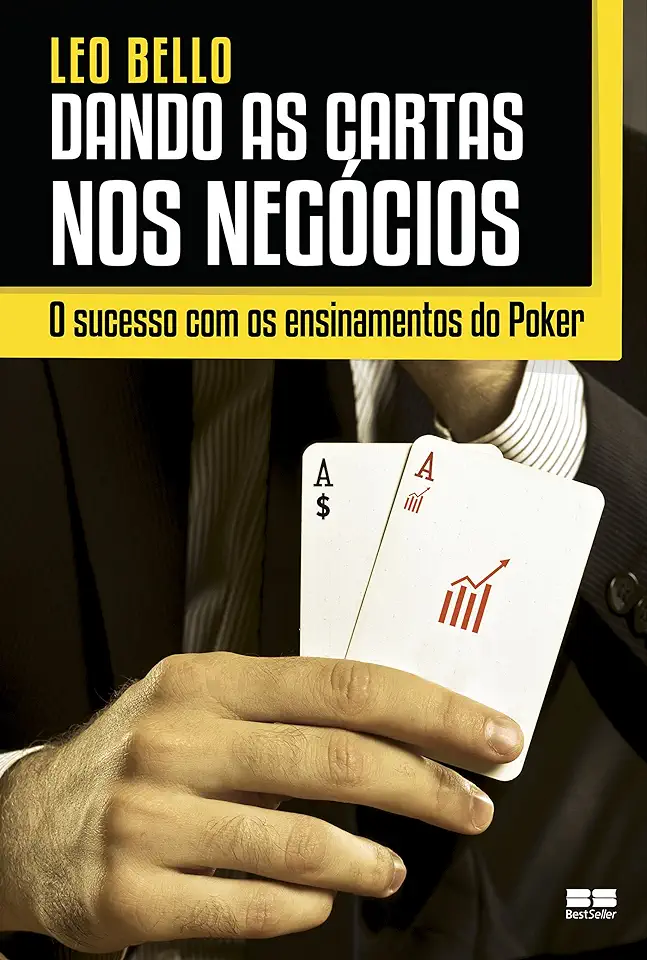 Capa do Livro Dando as Cartas nos Negócios - Leo Bello