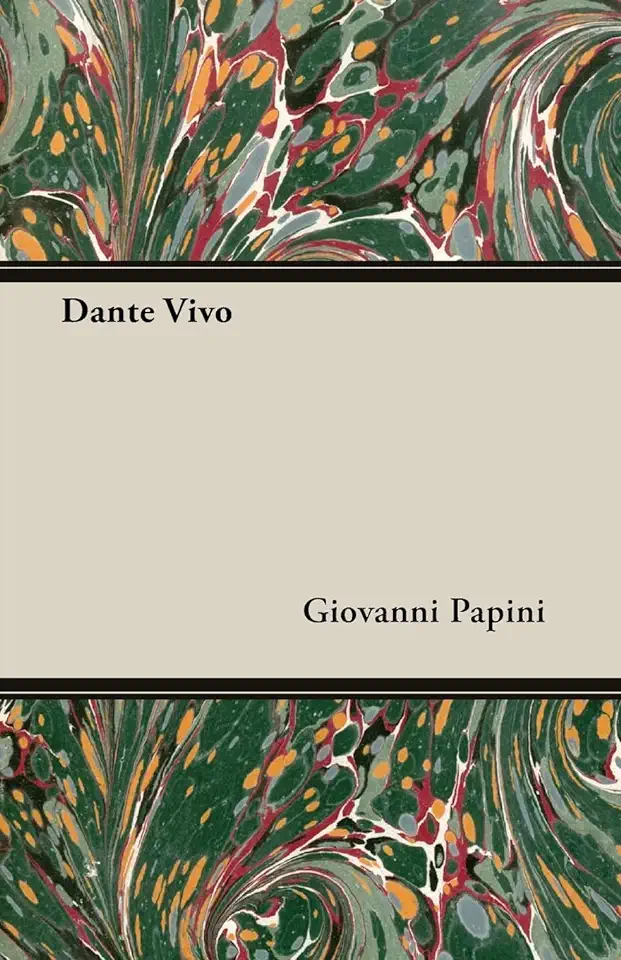 Capa do Livro Dante Vivo - Giovanni Papini