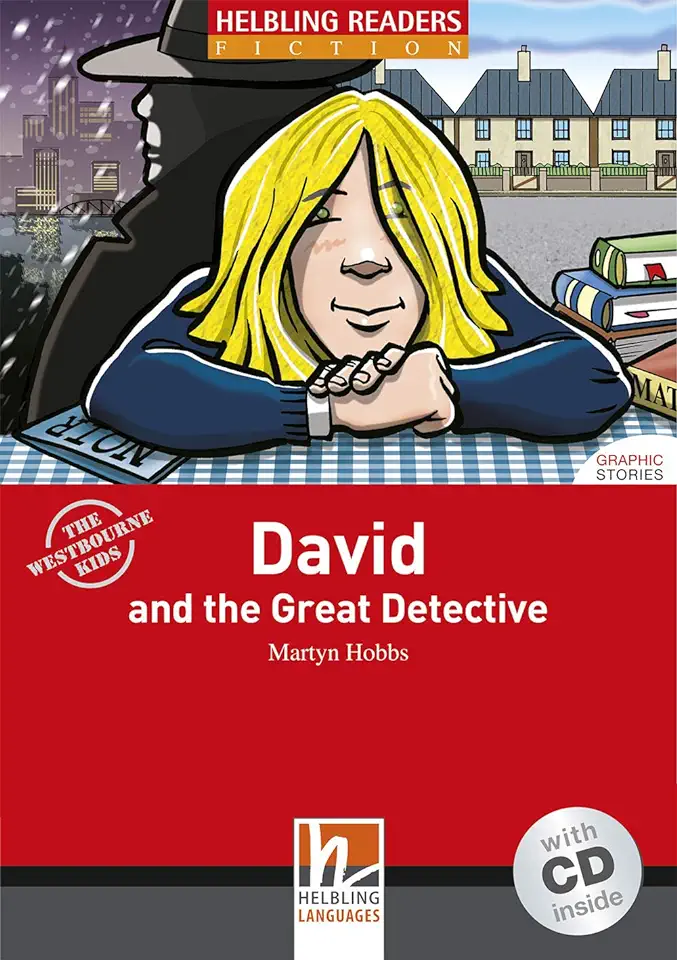 Capa do Livro David and the Great Detective - Martyn Hobbs