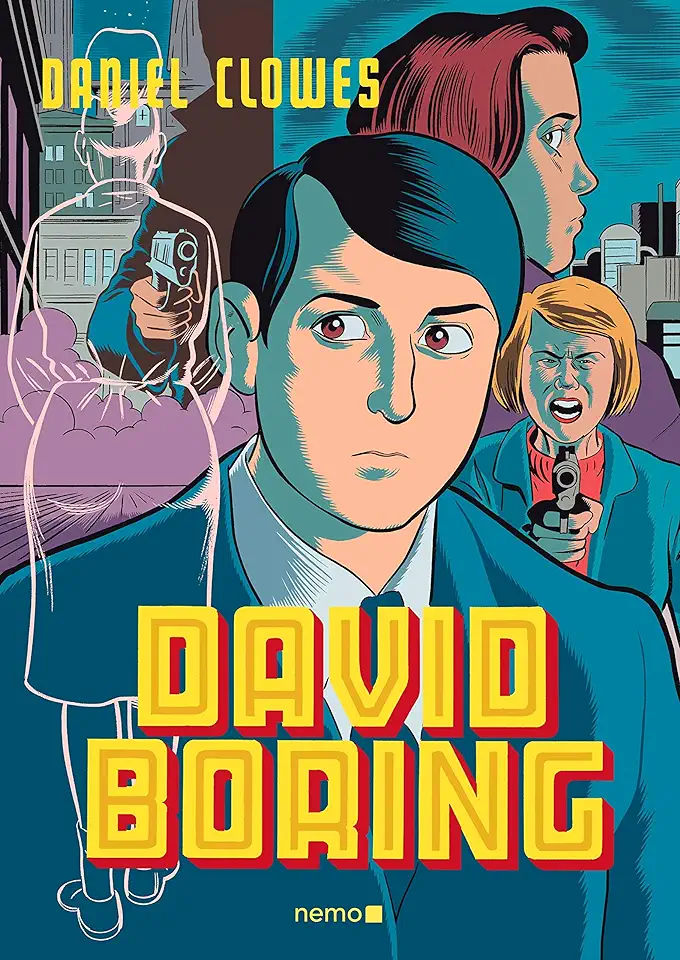 Capa do Livro David Boring - Daniel Clowes