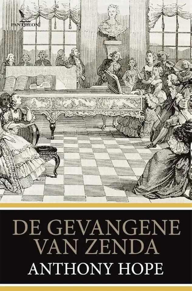 Capa do Livro De Gevangene Van Zenda - Anthony Hope