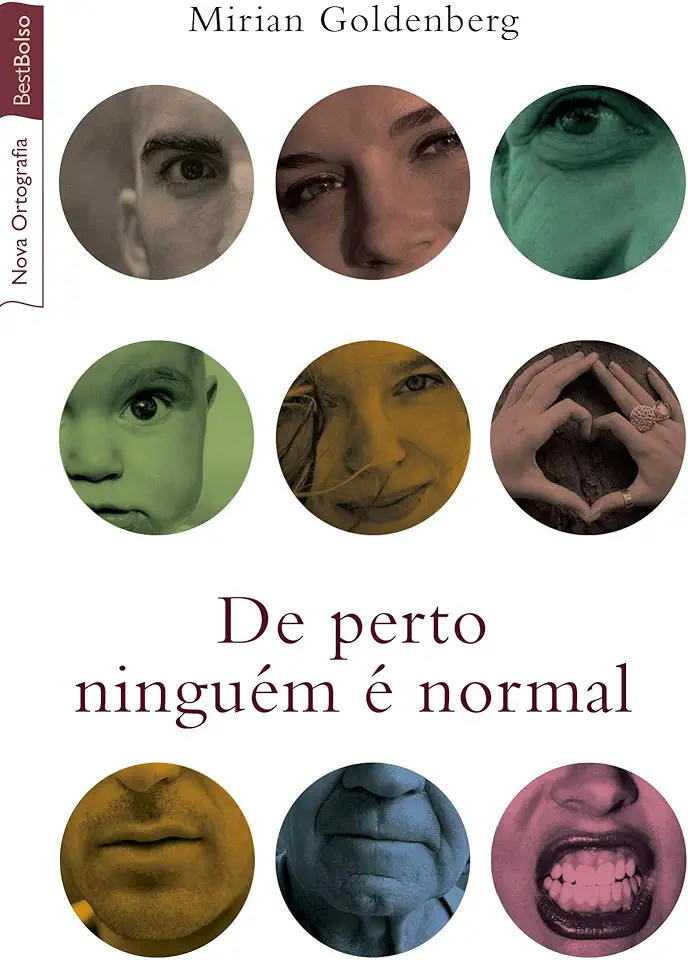 Capa do Livro De Perto Ninguém é Normal - Mirian Goldenberg