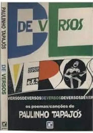 Capa do Livro De Versos - Paulinho Tapajós