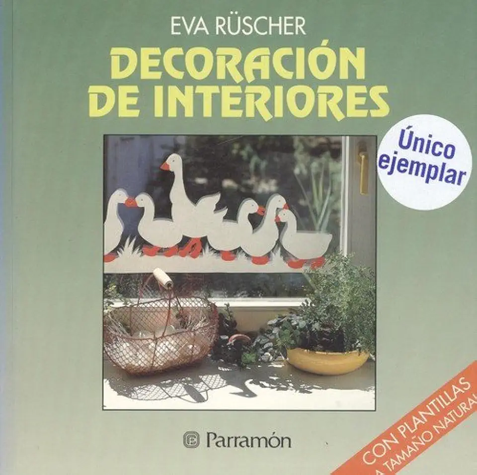 Capa do Livro Decoracion de Interiores - RUSCHER