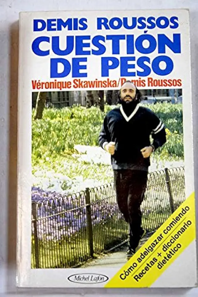 Capa do Livro Demis Roussos Questão de Peso - Véronique Skawinska / Demis Roussos