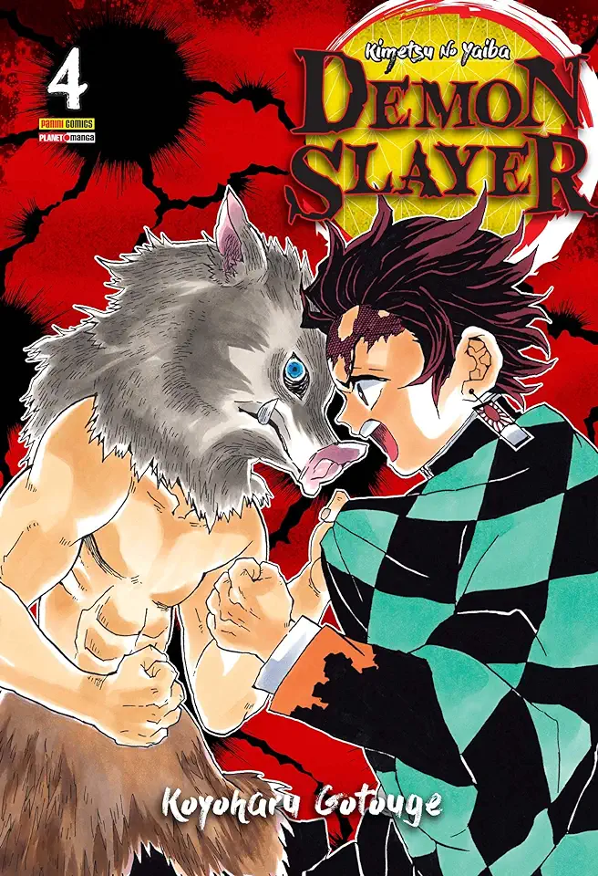 Capa do Livro Demon Slayer - Kimetsu no Yaiba - Vol 4 - Koyoharu Gotouge