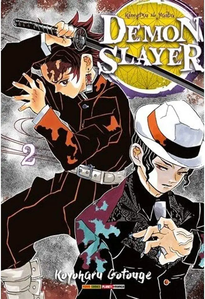 Capa do Livro Demon Slayer - Kuyuharu Gotouge