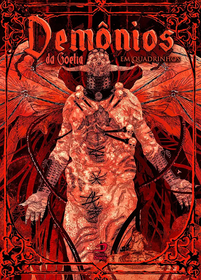 Capa do Livro Demônios Da Goétia Em Quadrinhos - Varios