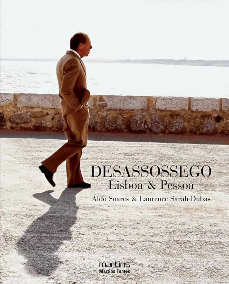 Capa do Livro Desassossego - Lisboa & Pessoa - Aldo Soares & Laurence Sarah Dubas