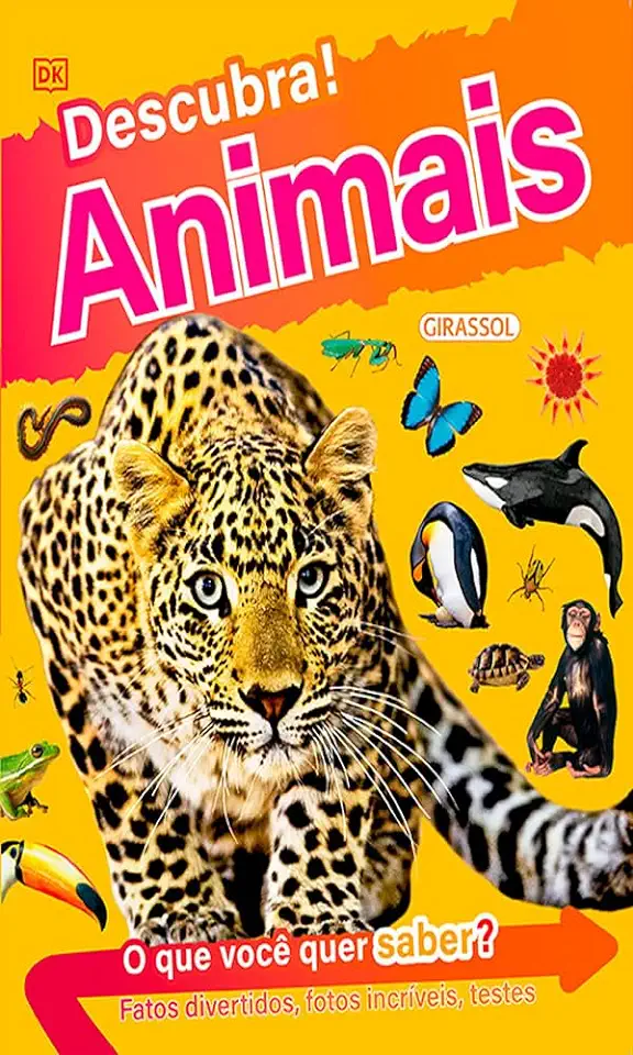 Capa do Livro Descubra! Animais - Mills, Andrea