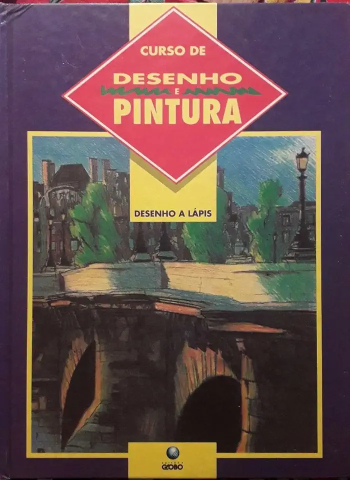 Capa do Livro Desenho a Lápis - Curso de Desenho e Pintura