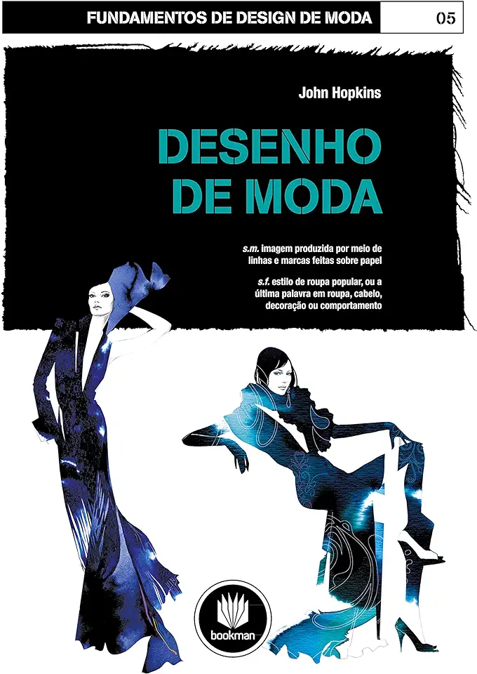 Capa do Livro Desenho de Moda - John Hopkins