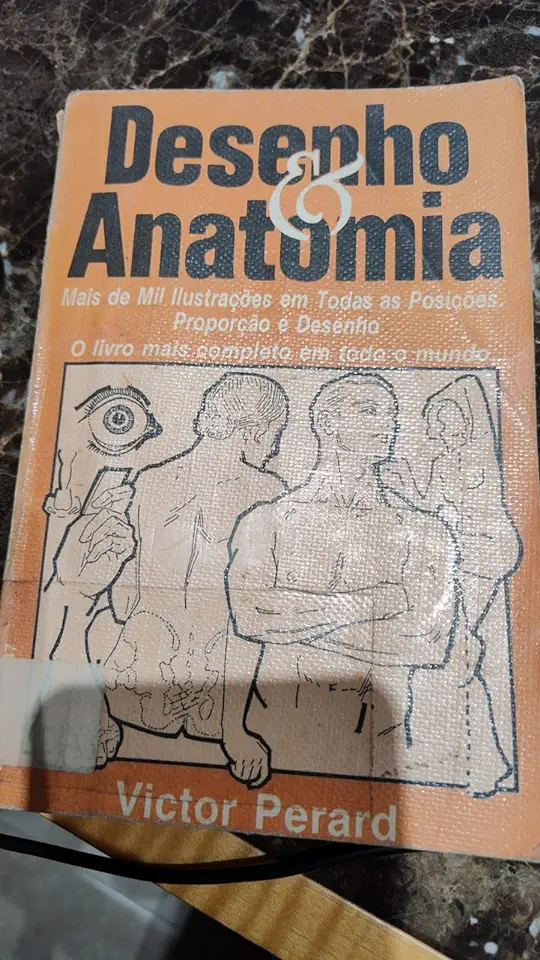 Capa do Livro Desenho e Anatomia - Victor Perard