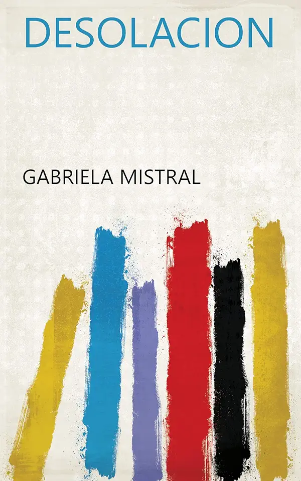 Capa do Livro Desolacion - Gabriela Mistral