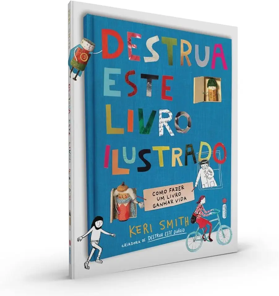 Capa do Livro Destrua Este Livro Ilustrado - Smith, Keri