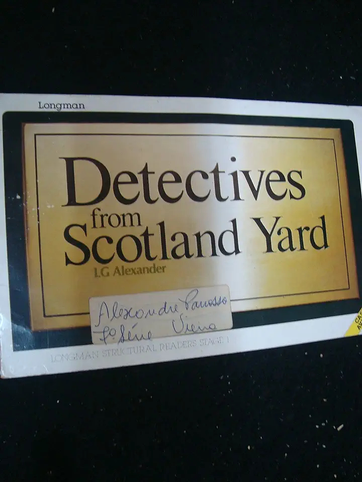 Capa do Livro Detectives From Scotland Yard - L. G. Alexander