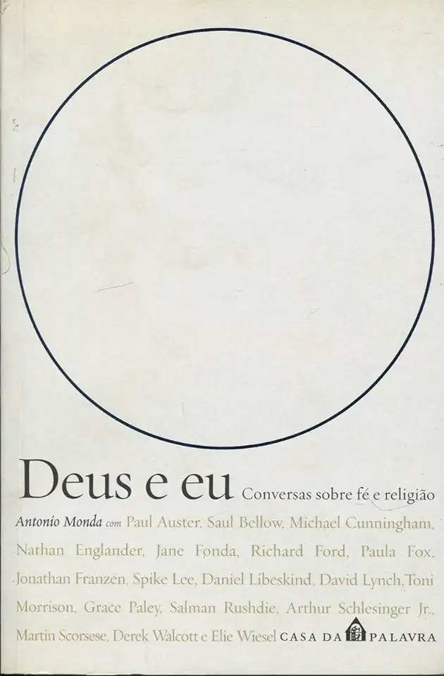 Capa do Livro Deus e Eu - Conversas Sobre Fé e Religião - Antonio Monda