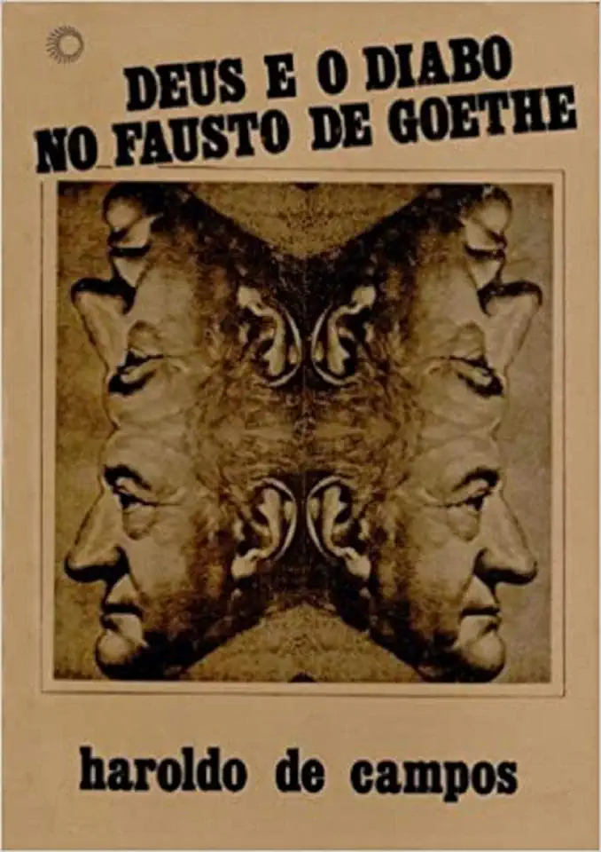 Capa do Livro Deus e o Diabo no Fausto de Goethe - Haroldo de Campos