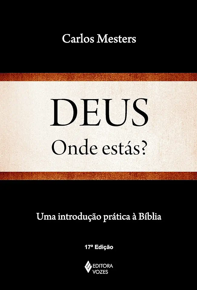 Capa do Livro Deus, Onde Estás? - Carlos Mesters