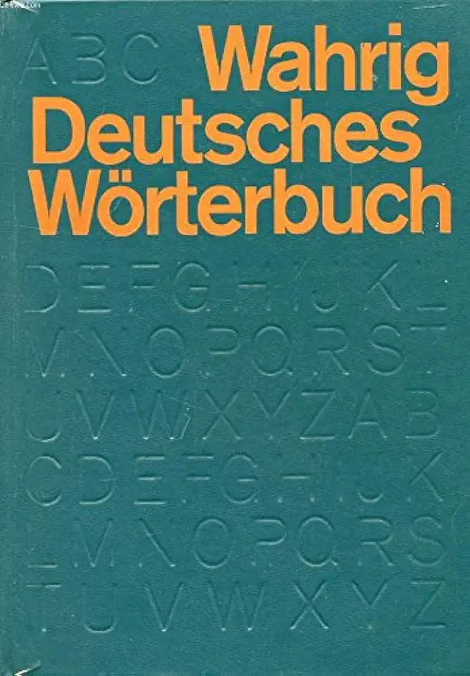 Capa do Livro Deutsches Worterbuch - Gerhard Wahrig