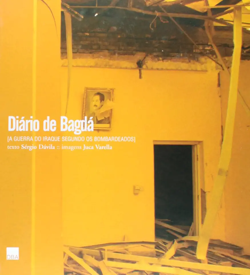 Capa do Livro Diário de Bagdá - Sérgio Dávila