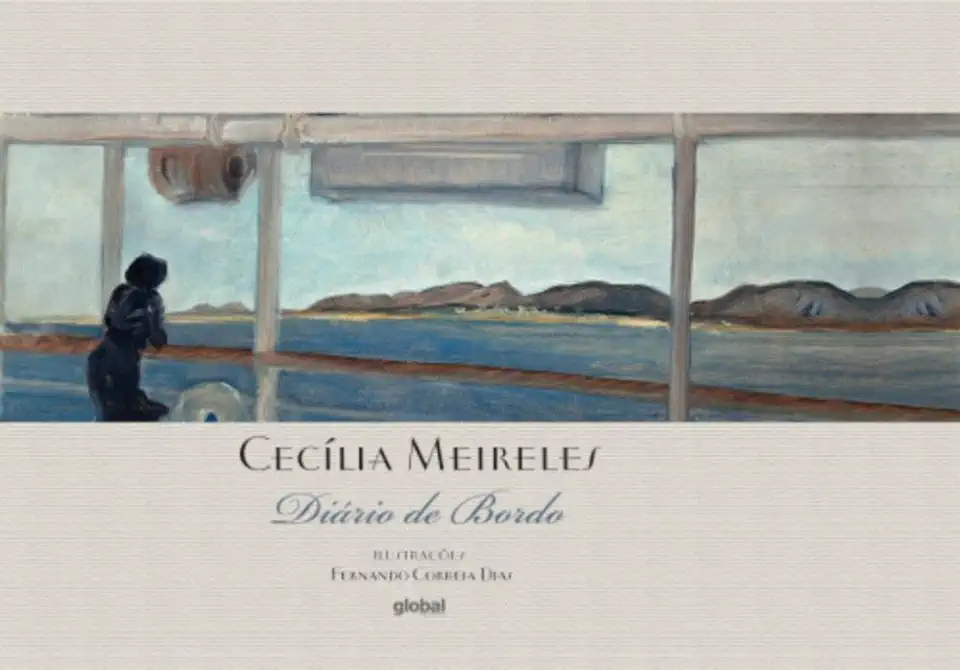 Capa do Livro Diário de Bordo - Cecília Meireles