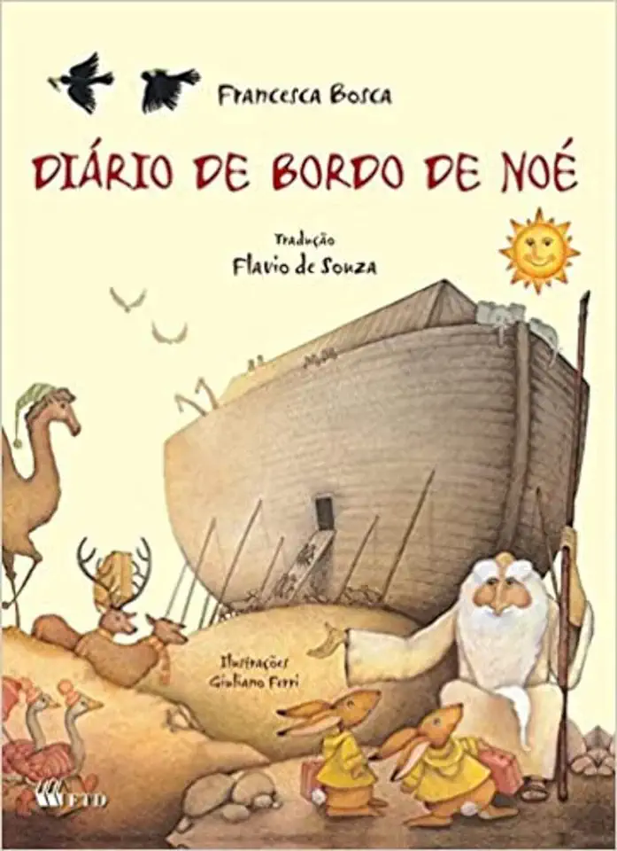 Capa do Livro Diário de Bordo de Noé - Francesca Bosca