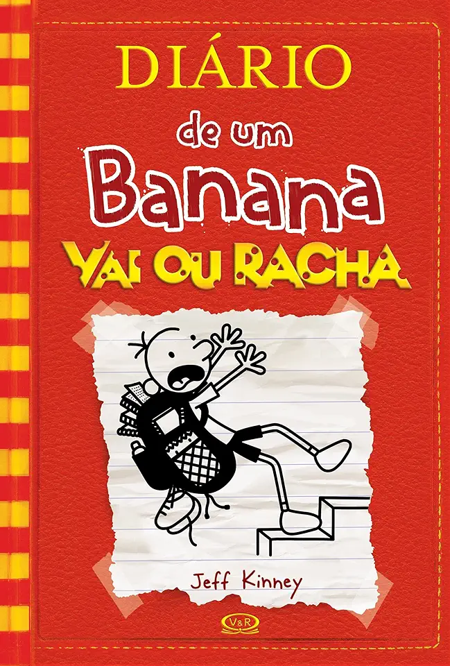 Capa do Livro Diário de um Banana - Vai ou Racha - Jeff Kinney