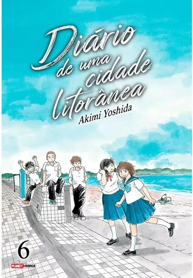 Capa do Livro Diário de Uma Cidade Litorânea - Vol. 6 - Yoshida, Akimi