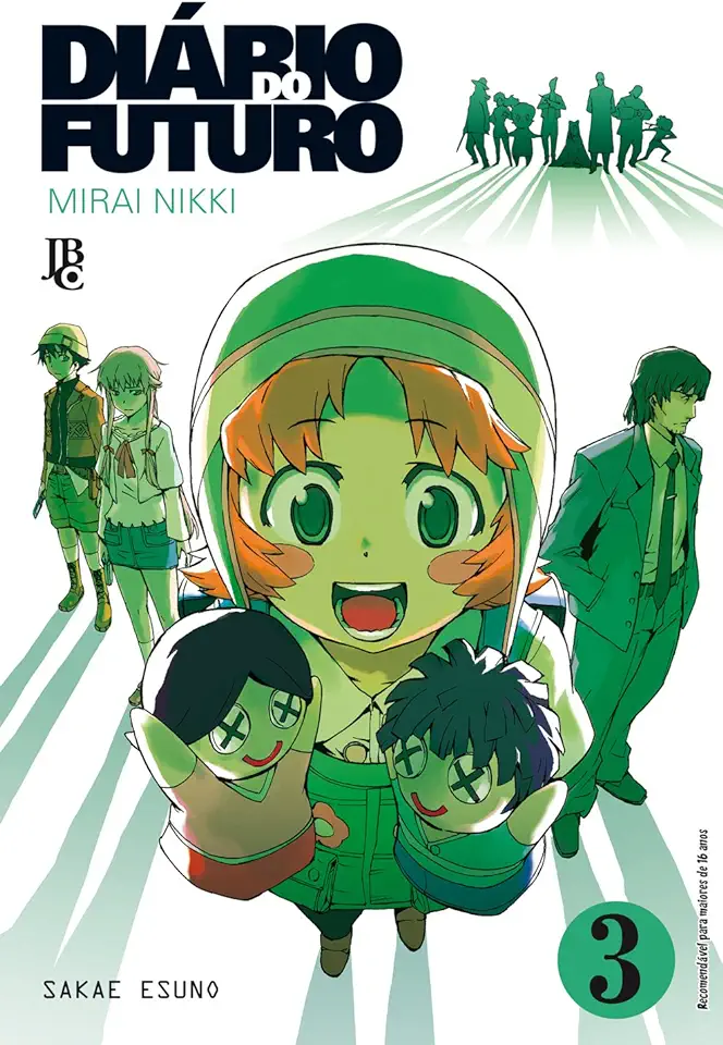 Capa do Livro Diário do Futuro 1 - Mirai Nikki