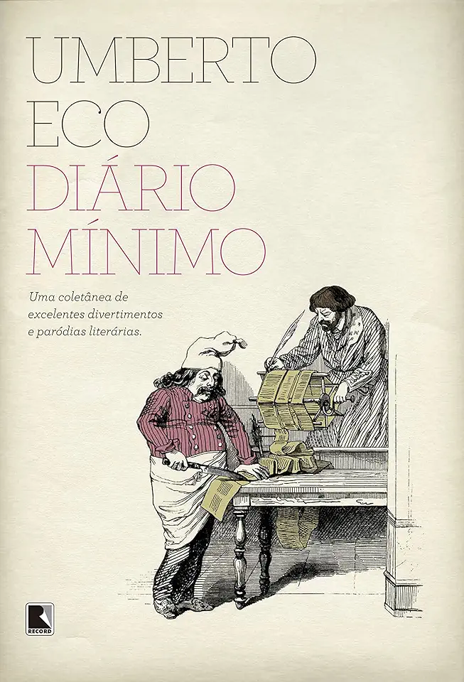 Capa do Livro Diário Mínimo - Umberto Eco