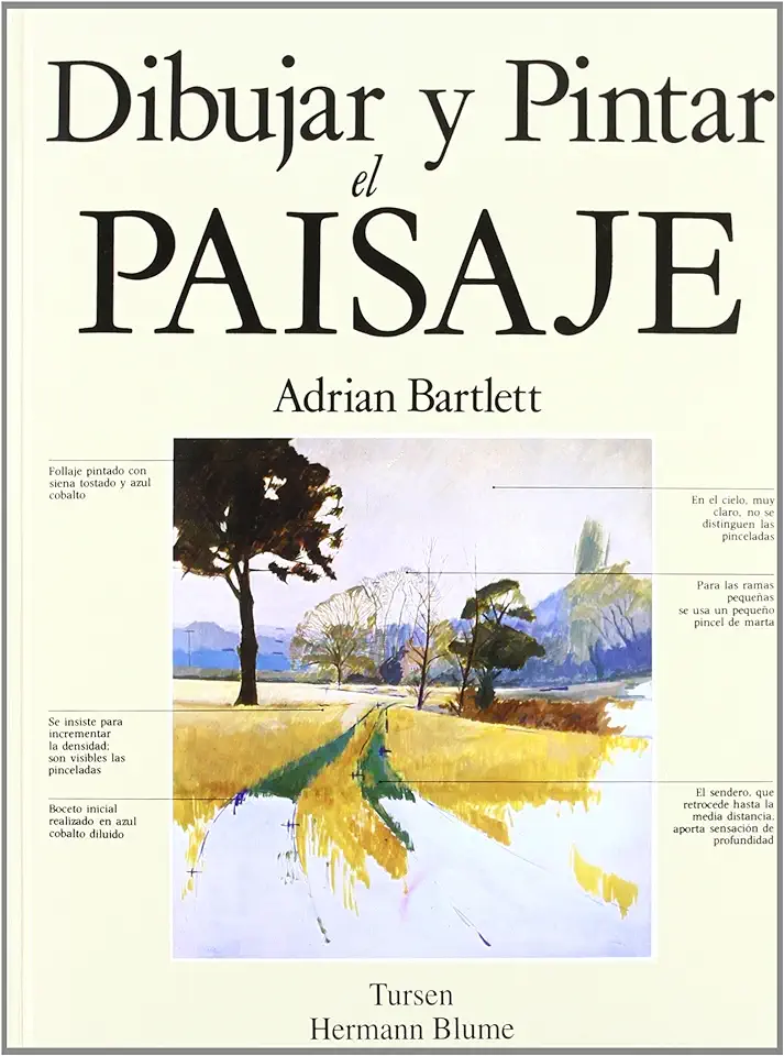 Capa do Livro Dibujar y Pintar el Paisaje - BARTLETT