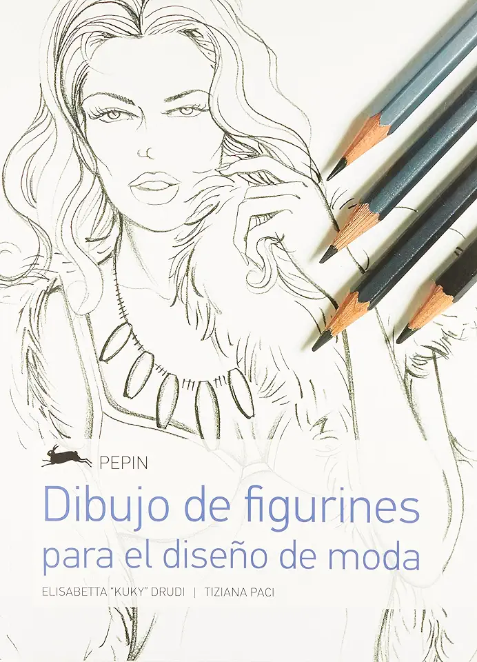 Capa do Livro Dibujo de Figurines para El Diseño de Moda - Elisabetta Drudi & Tiziana Paci