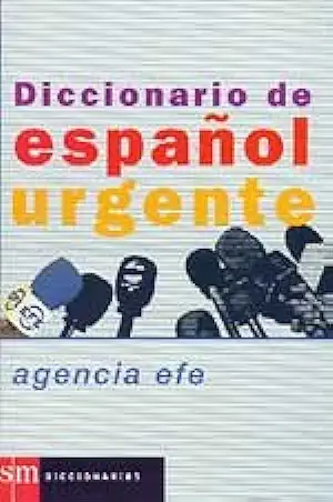 Capa do Livro Diccionario de Español Urgente - Agencia Efe