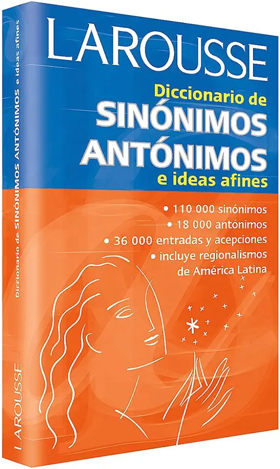 Capa do Livro Diccionario de Sinonimos Y Antonimos - Larousse