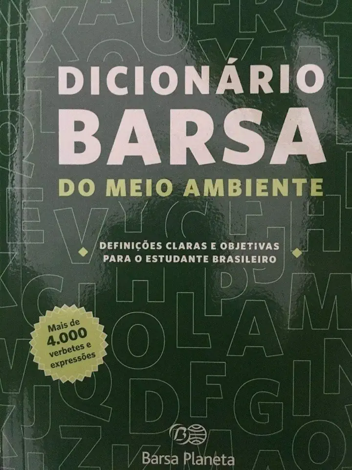 Capa do Livro Dicionário Barsa do Meio Ambiente - Barsa Planeta