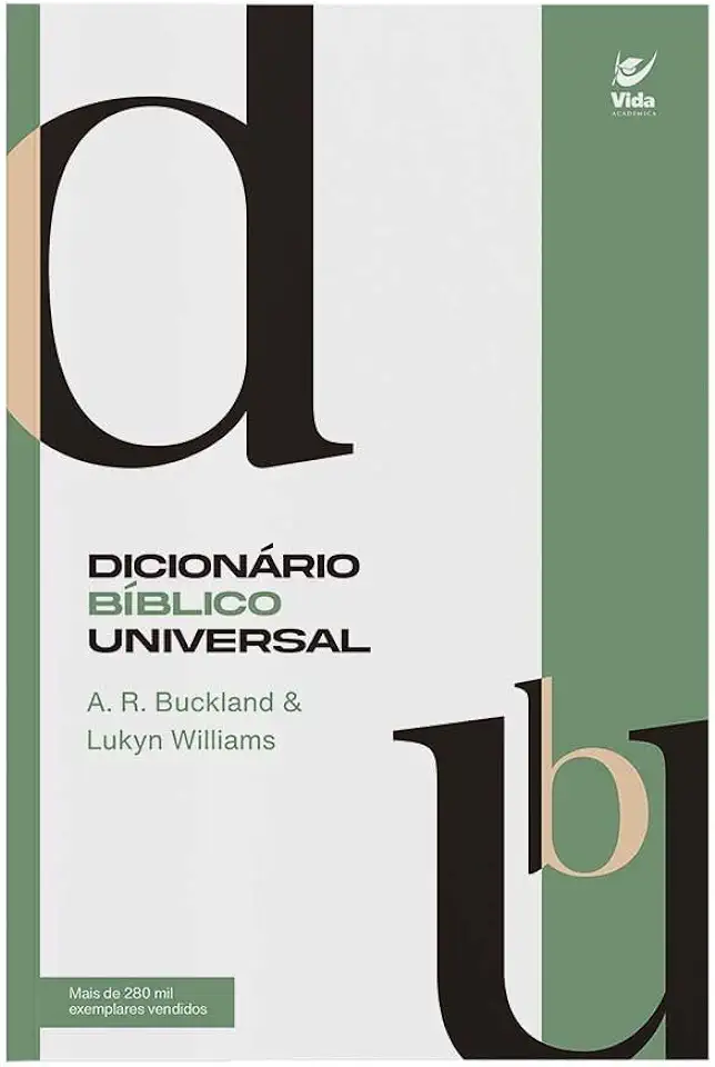 Capa do Livro Dicionário Bíblico Universal - A. R. Buckland