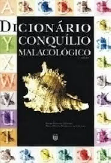 Capa do Livro Dicionário Conquílio Malacológico - Maury Pinto de Oliveira