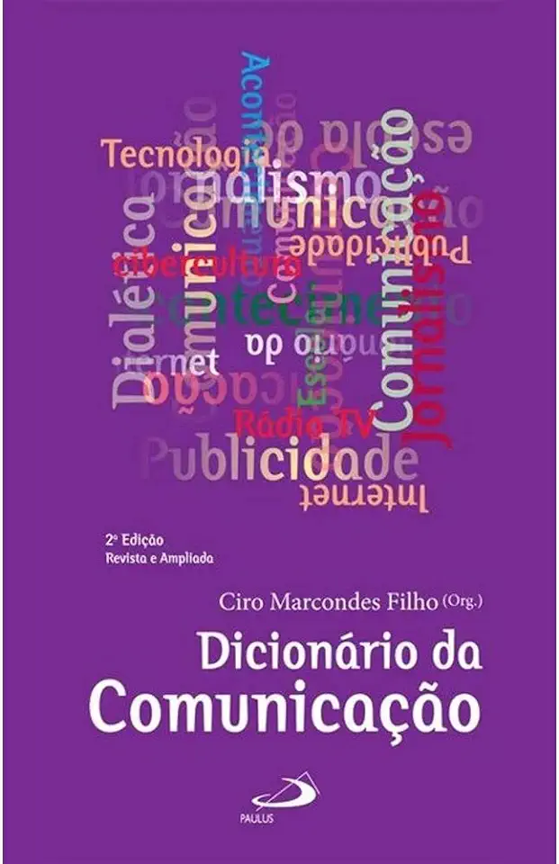 Capa do Livro Dicionário da Comunicação - Ciro Marcondes Filho