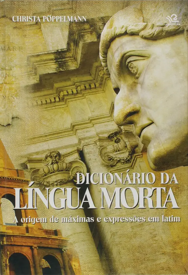 Capa do Livro Dicionário da Língua Morta - Christa Poppelmann