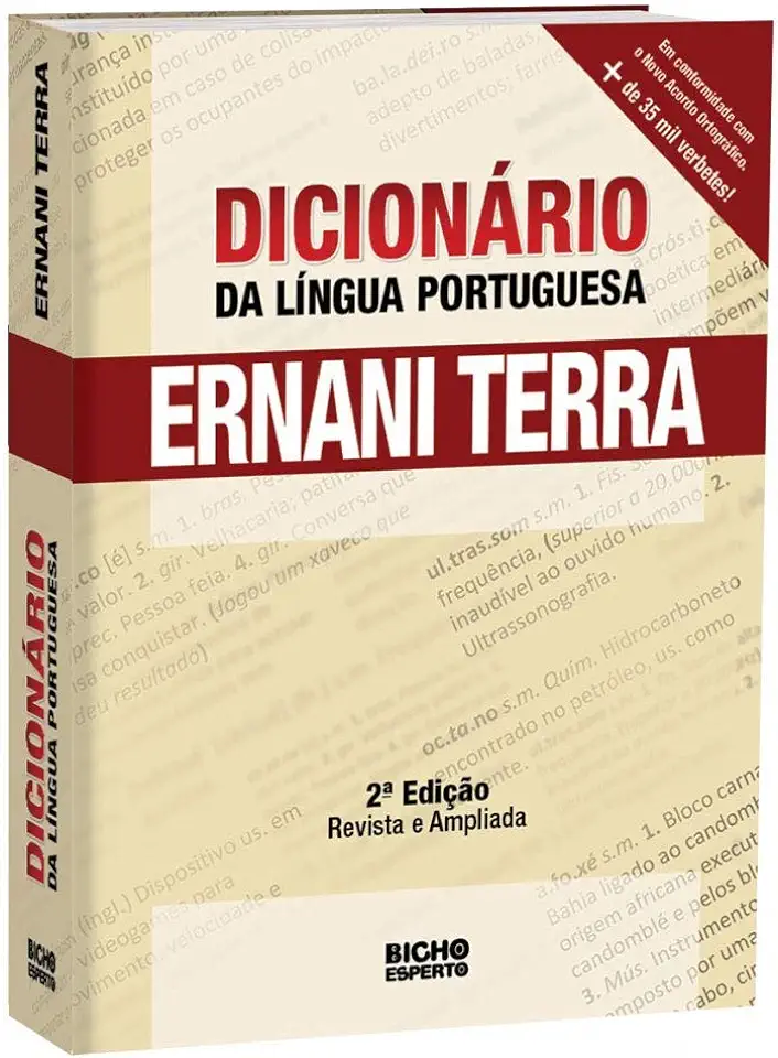 Capa do Livro Dicionário da Língua Portuguesa - Vários