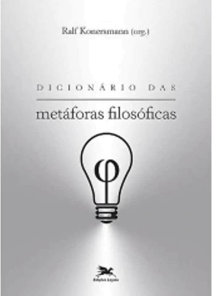 Capa do Livro Dicionário das Metáforas Filosóficas - Ralf Konersmann